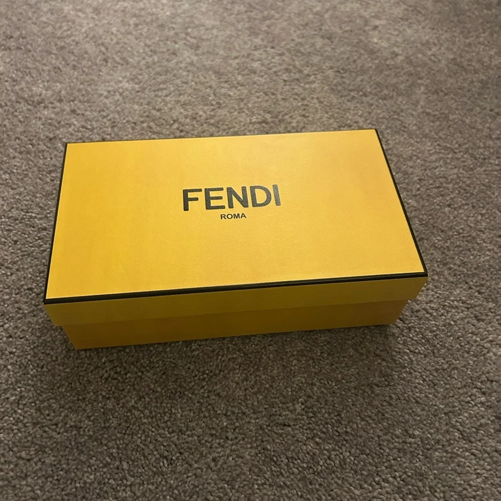 Fendi Dark Brown Fur Pom Pom Key Chain Charm - Picture 6 of 10